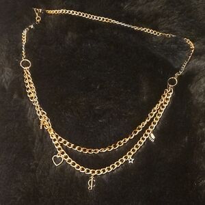 Juicy Couture Gold Chain Belt